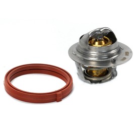 MAXWIN Coolant Thermostat Housing Fit 01-10 for Chrysler PT Cruiser 2.4L, 01-06 Sebring 2.4L, 00-03 for Chrysler Voyager 2.4L, 96-07 for Dodge Caravan 2.4L, 95-05 Neon 2.0L, 95-06 Stratus 2.4L