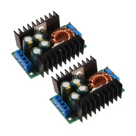 Dealikee 2 Pack XL4016 Step Down Buck Converter 9A DC-DC 5-40V to 1.2-35V High Power Efficiency Step Down Converter Power Supply