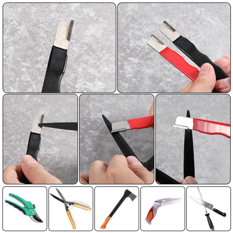 4 Pack Portable Knife Sharpener Mini Speedy Edge Sharpening Pruning
