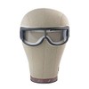 Fully Ventilated And Foam Lined Clear Safety Lens Goggles :