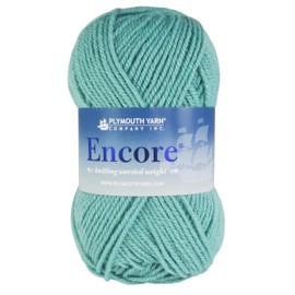 Plymouth (1-Pack) Encore Worsted Colorspun Yarn White Girl Spot 7403-1P