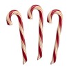 3 Natural Mint Candy Canes, NO Corn Syrup, Hammonds Handmade,