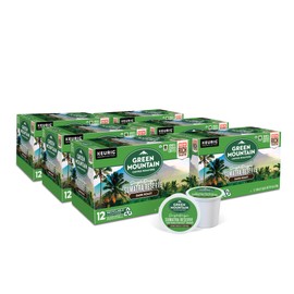 Green Mountain Coffee Roasters Sumatra Reserve Keurig Single-Serve K-Cup pods, Dark Roast Coffee, 12 Count, Pack of 6