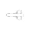 CSV 80 quick-release plug, PVC (70-87 mm), up to 0.5