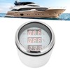 52MM/2in 3‑In‑1 Water Level Meter Sewage Gauge Voltage Instrument 0‑190Ω