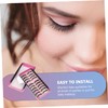 Mikinona Artificial Fiber False Lashes 10 Pairs Set Easy Application