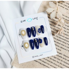 Vintage Sealing Nail Tips - Oval / 빈티지 씰링 네일팁 - 오발