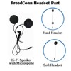 FreedConn Motorcycle Headset Intercom / Helmet Bluetooth System, Microphone and