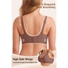 JoliComfy Bralettes for Women Seamless Wireless Bras Full Coverage Push