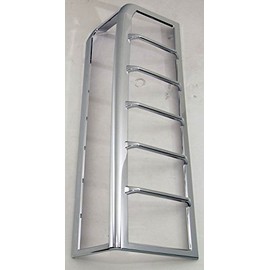 Avanzato Chrome Tail Light Cover Trim Bezel Guard Compatible with Hummer H3 2006, 2007, 2008, 2008, 2009, and 2010