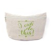 Custom Canvas Makeup Bag I Can Do This! Funny &