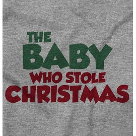 Brisco Brands Babies Who Stole Christmas Baby Romper Boys or Girls