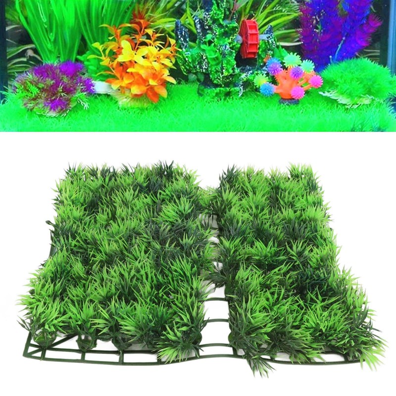 Aquarium Plants Fish Tank Decorations Aquarium Grass Mat fish Waterscape