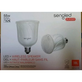 Sengled Pulse LED Bulb and Wireless Speaker Pair Kit - Pearl White