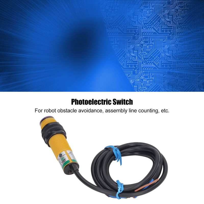 5PCS Infrared Photoelectric Sensor Optoelectronic Switch Diffuse Reflection Type 10‑36VDC