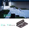Kwinmyso 8 Packs 4inch LED 1.8W Hardscape Lighting,12V AC/DC Low