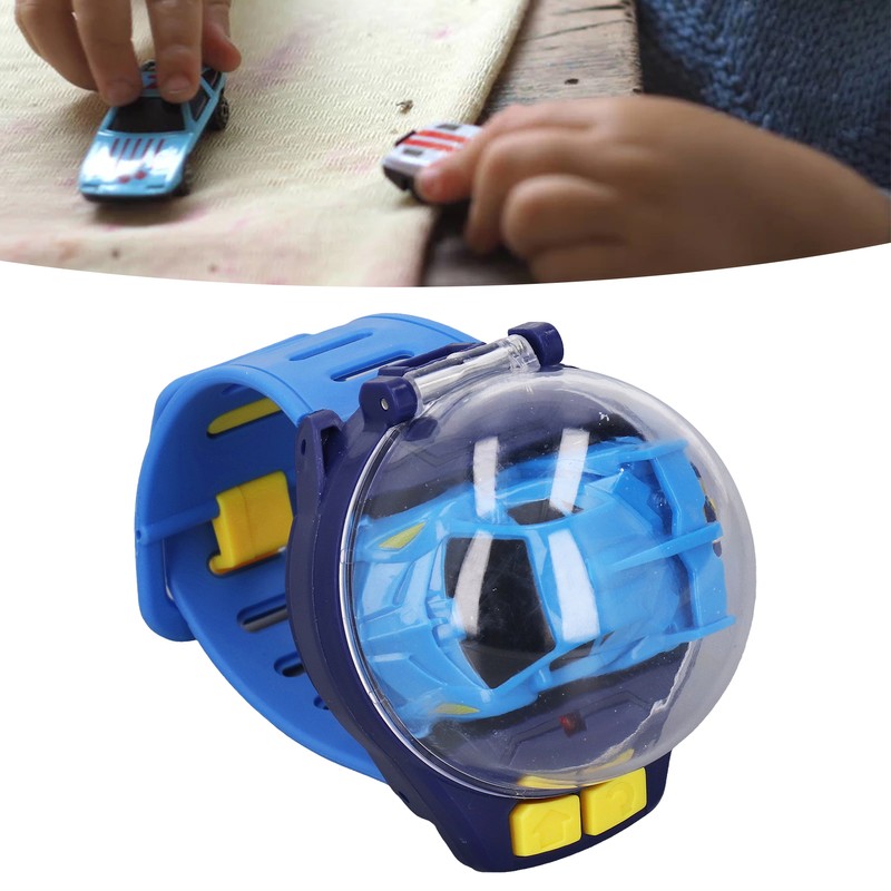 Mini Remote Control Car Watch Toys USB Charging Cartoon Cute