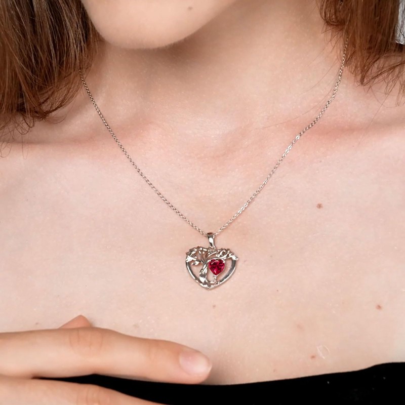 LOCIBLO Tree of Life Necklaces for Women 925 Sterling Silver