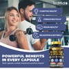 Tenmido Pure Magnesium Glycinate Supplements - 4in1 with L-Theanine, Ashwagandha,