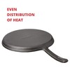 Jim Beam 10.5" Pre Seasoned Cast Iron Skillet for Grill,