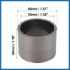 A ABSOPRO 35mm ID 40mm OD Motorcycle Exhaust Muffler Pipe