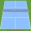 PIKASEN Portable Pickleball Net System - Regulation Size Pickle Ball