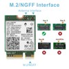 WiFi 7 BE200NGW WiFi Card, 8774Mbps Bluetooth 5.4 Tri-Band Mu-MiMO