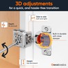 (Decobasics ONLY) Cabinet Restrictor Clips (40 Pack)- 86° Degree Angle