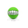 ProLeo Dog Teeth Ball Toy, 6 Pack, Vinyl, Squeaky, Chew