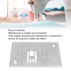 Straight Stitch Needle Plate Professional Replacement Steel Fine Machined Needle