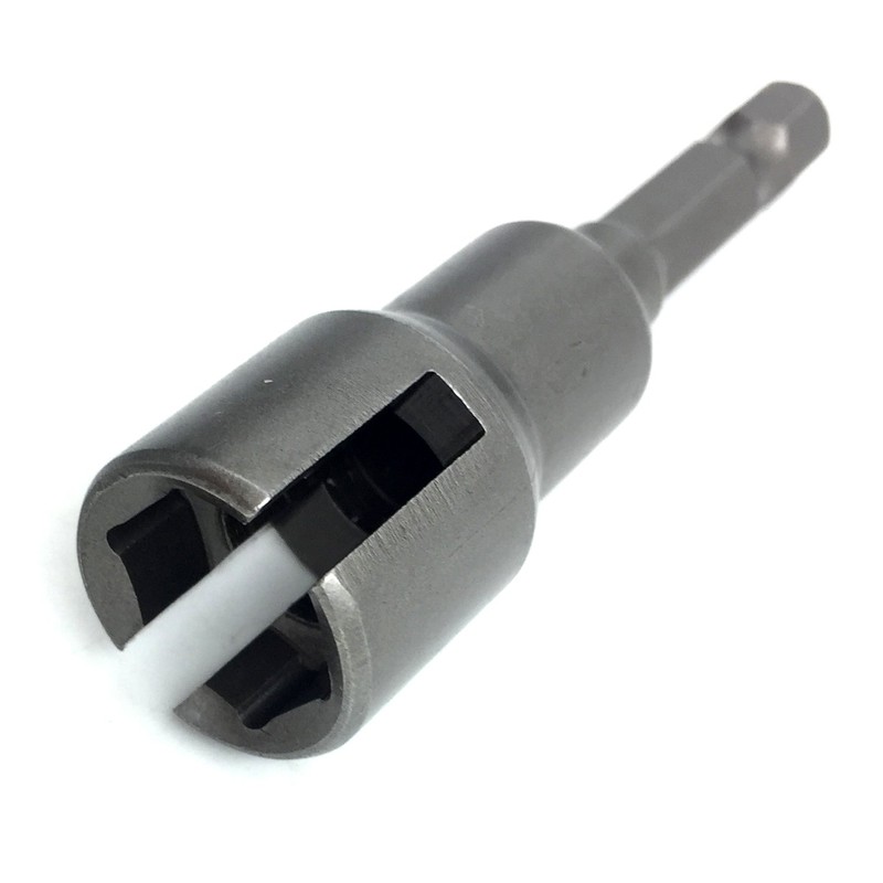 PANOVOS (2pc) Power Wing Nut Driver Set,Slot Wing nuts Drill