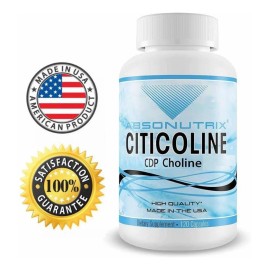 Citicolina Choline 530mg (120 Cápsulas) Absonutrix Sabor Sin Sabor