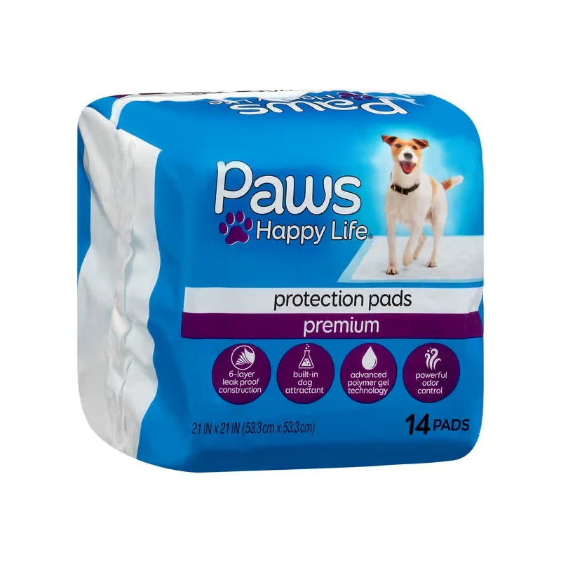 Paws Happy Life Protection Pads Premium 14 ct Puppy Dog