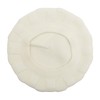ZLYC French Beret hat, Reversible Solid Color Cashmere Knit Warm