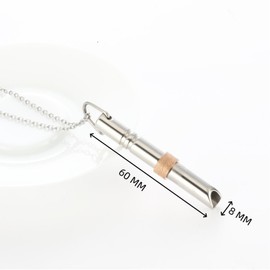 Suytvenxau Mindful Breathing Necklace – Anxiety Relief & Quit Vaping Aid – Anti-Stress Meditation Tool for Calm & Focus, Stop Smoking Support for Men & Women