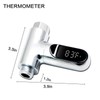 LynsaTac Shower Thermometer Instant-Read Thermometers for Bath, Water Temperature Thermometer