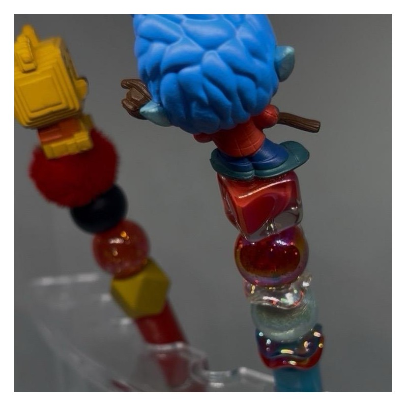 Pen Bundles (Semi Fancy Beads & Character):_5 Pen Bundles