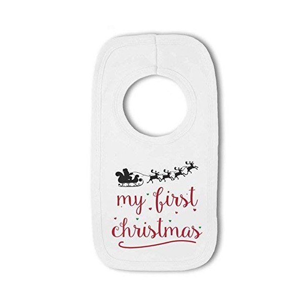 BWW Print - My First Christmas ...with Santa and Reindeer