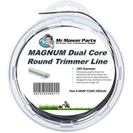 Mr Mower Parts Heavy-Duty Magnum Dual Core Round Trimmer Line .095 0.5 kg Donut
