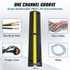 4 Pcs 39 In Speed Bump Floor Cable Protector Ramp
