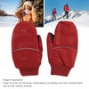 Down Gloves Waterproof Prevent Slip Breathable Winter Thermal Warm Snow