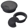 Cable Grommet Desk 80 mm, Pack of 2 Desk Cable