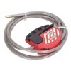 Safety Padlock Set Adjustable Stainless Steel Cable Lockout and 38mm