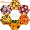Xbopetda Potato and Onion Storage Bin, 2 Set Potato Bin