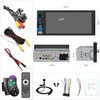 Single DIN Car Stereo Radio with Wireless Apple CarPlay &