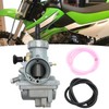 Carburetor w/Hose Compatible with Kawasaki KX65 KX80 Suzuki RM65 RM80