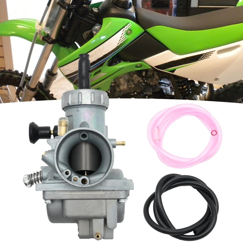 Carburetor w/Hose Compatible with Kawasaki KX65 KX80 Suzuki RM65 RM80