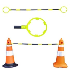 안전마스터 슈퍼콘걸이대 형광 28파이x2000 Safety Master Super Cone Holder Neon 28mm x 2000