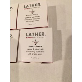 lather modern apothecary 8 pc LATHER Modern Apothecary Exfoliating Body Soap w/ 2 Gentle Face Soaps - NIB