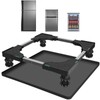 WUDIALIEN Portable Air Conditioner Silicone Mat, Ice Maker Mat (Black,